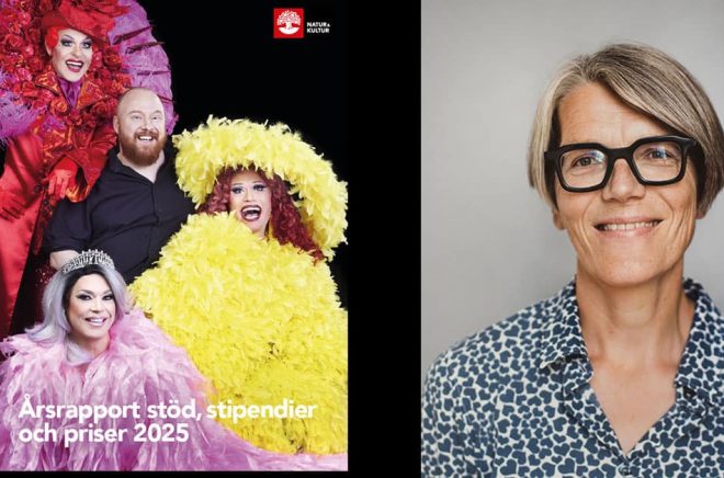 Lotta Brilioth Biörnstad, chef för Natur & Kulturs ideella verksamhet.
Foto: Kajsa Göransson.