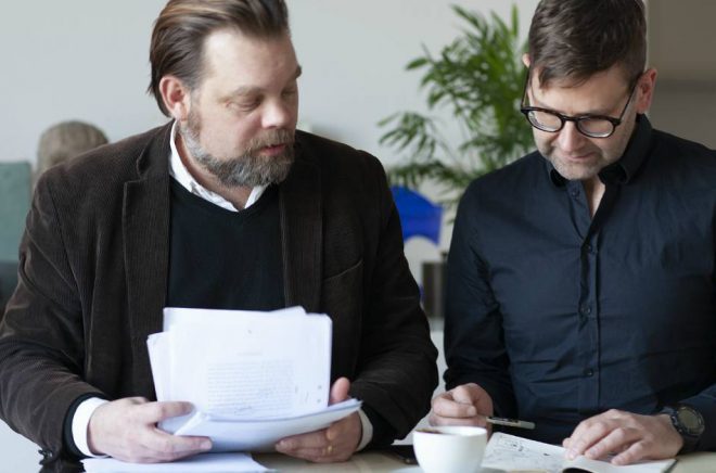 Martin Kaunitz och Thomas Olsson. Foto: Pressbild/Kaunitz-Olsson