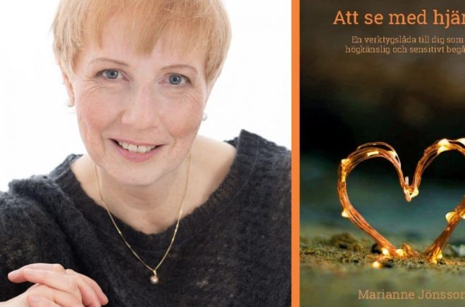 Marianne Jönsson har skrivit en bok om att vara sensitivt begåvad. Foto: Privat