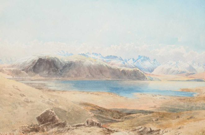 Inte Sverige, men kanske var det ändå så här Sälgrundet såg ut? Bild: Museum of New Zealand Te Papa Tongarewa