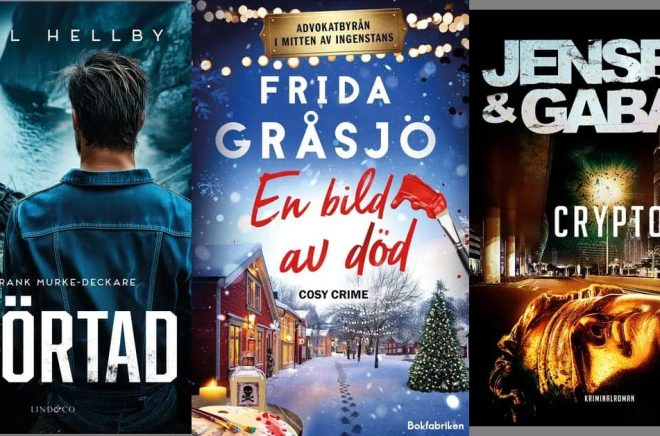 Tre av de nya spänningsromaner som släppts senaste veckan.