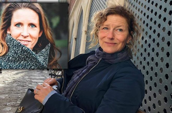 2023 års stipendium gick till Pernilla Ståhl från Palaver Press. Infälld lilla bilden: Anna von Schéele.