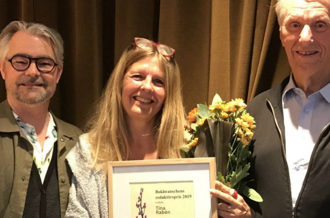 Stefan Skog, Tina Rabén och Bertil Wahlström. Foto: Danuta Engstedt