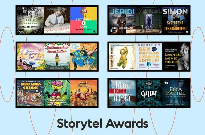 Det här är finalisterna i Storytel Awards 2023.
Vinnarna i de sex kategorierna koras på den stora ljudboksgalan den 22 mars 2023.