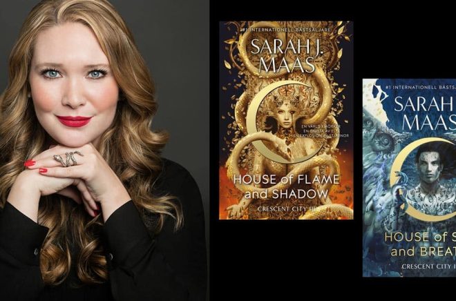 Kommer vi att få se ett Sarah J Maas-vin eller någon annan dryck? IMG ska hjälpa henne att licensiera ut sina litterära karaktärer till olika former av merchandise. Foto:  Beowulf Sheehan (Pressbild via Gondol).
