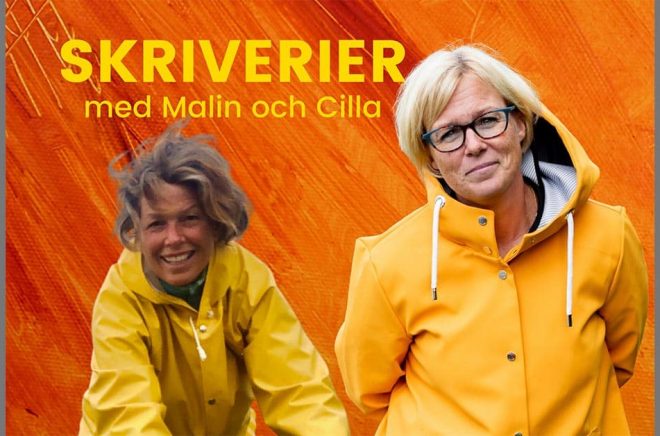 Skriverier med Malin och Cilla är podden där två debuterande författare resonerar kring frågorna som uppstår i skrivandets värld.