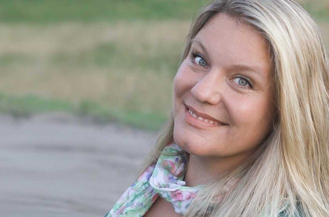 Författaren Sofie Bjarup. Foto: Privat.