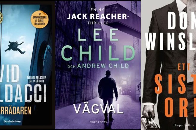 Några av de nya deckare, thrillers och spänningsromaner som släppts de senaste två veckorna på svenska.