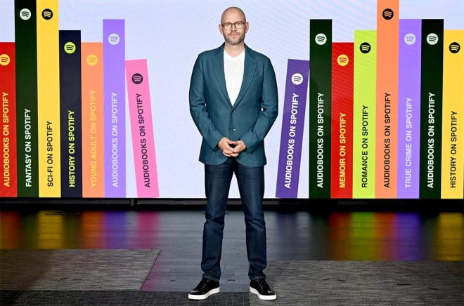 Spotifys vd Daniel Ek tror mycket på ljudböcker. Pressbild: Spotify.