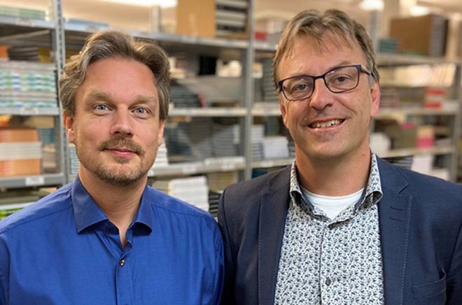 Stardists vd och grundare Peter Boqvist och Pär Nilsson äger företaget tillsammans. Bild: Pressbild
