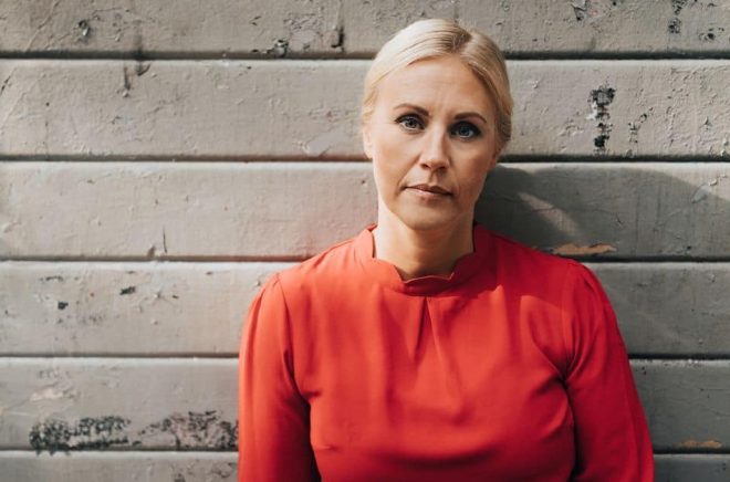 Författaren Linda Ståhl. Foto: Kajsa Göransson