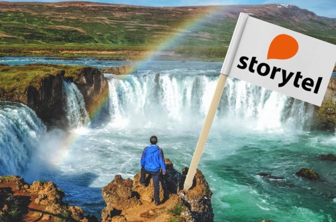 Storytel gör en stor affär på Island med köpet av Forlagið, landets största förlag. Foto: iStock. Montage: Boktugg.