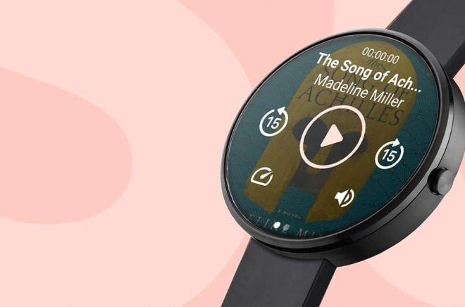 Storytel app Wear OS Android smartwatch smart klocka