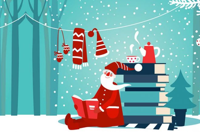 Böcker är den bästa julklappen? Illustration: iStock.