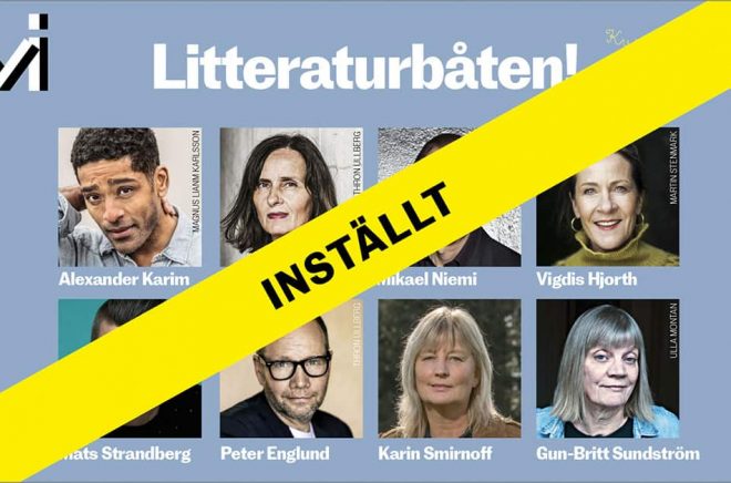 Vi Läsers populära litteratyrkryssningar med Silja Line tvingas ställa in avgångarna i mars 2020. Nu hoppas man kunna genomföra Litteraturbåten i oktober istället.